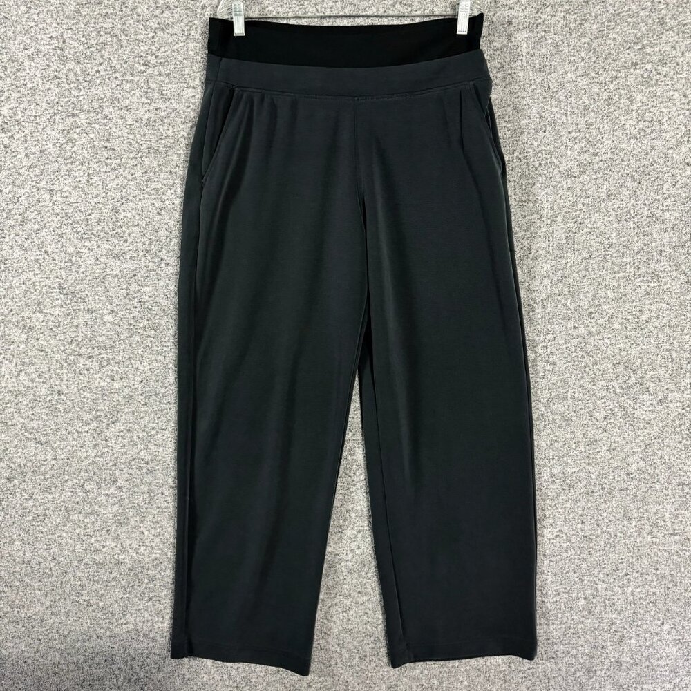 Athleta Women's Size XL Black Modal Blend Seasoft Pull on High Waisted Pant